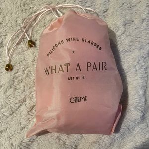 Silicone wine glasses